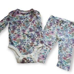 Gap 6-12m matching set